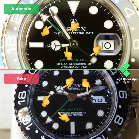 rolex gmt 2018 fake vs original|how to tell if rolex is real.